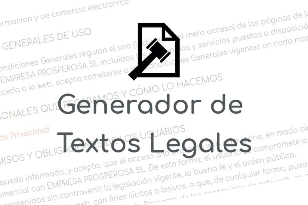 Generador RGPD